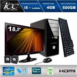 Assistência Técnica e Garantia do produto Computador Desktop + Monitor 18,5 Icc Intel Core I5 3. 2 Ghz 4gb HD 500gb
