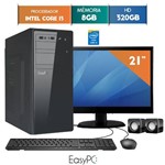 Assistência Técnica e Garantia do produto Computador EasyPC Intel Core I3 8GB HD 320GB Monitor 21