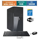 Assistência Técnica e Garantia do produto Computador EasyPC Intel Core I3 8GB SSD 240GB Wifi Mouse e Teclado Sem Fio