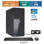 Assistência Técnica e Garantia do produto Computador EasyPC Intel Core I7 4GB 2TB