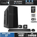 Assistência Técnica e Garantia do produto Computador EasyPC Powered By Intel Core I7 4GB HD 500GB Saída HDMI