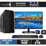 Assistência Técnica e Garantia do produto Computador EasyPC Powered By Intel Core I7 8GB HD 2TB Monitor 19.5 LED Saída HDMI