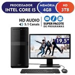 Assistência Técnica e Garantia do produto Computador EasyPC Standard Intel Core I5 4GB HD 3TB HDMI USB 3.0 Monitor LED 19.5