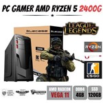 Assistência Técnica e Garantia do produto Computador Gamer Amd Ryzen 5 2400g 3.6ghz Ddr4 Ssd 120gb