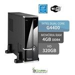 Assistência Técnica e Garantia do produto Computador 3green Slim Intel Dual Core Pentium G4400 4GB DDR4 320GB Wifi HDMI USB 3.0