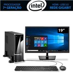 Assistência Técnica e Garantia do produto Computador Home&office Slim Intel Core I7 7ª Geração 7700 8gb 2tb Windows 10, Monitor 19.5 Lg 3green