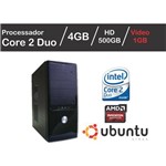 Assistência Técnica e Garantia do produto Computador Intel Core 2 Duo 4GB HD 500 Vídeo R5230 1GB LINUX WIFI