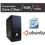 Assistência Técnica e Garantia do produto Computador Intel Core 2 Duo 4GB SSD120 LINUX WIFI