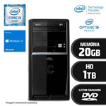 Assistência Técnica e Garantia do produto Computador Intel Core I5 7ª Geração 20GB HD 1TB DVD Windows 10 SL Certo PC SELECT 056