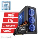 Assistência Técnica e Garantia do produto Computador Intel Core I5 7ª Geração 8GB HD 1TB GTX 1050 TI 4GB CertoX BRAVE 5013
