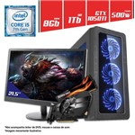 Assistência Técnica e Garantia do produto Computador + Monitor 21,5” Intel Core I5 8GB HD 1TB GTX 1050 TI 4GB CertoX BRAVE 50