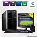 Assistência Técnica e Garantia do produto Computador + Monitor 15” Intel Dual Core 2.41GHz 8GB HD 1TB DVD Certo PC Fit 1084