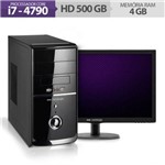 Assistência Técnica e Garantia do produto Computador Neologic NLI43542 Intel Core I7-4790 4GB Ram 500GB + Monitor 21,5" Linux