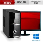 Assistência Técnica e Garantia do produto Computador Neologic NLI53258 Dual Core J1800 8GB Ram 1TB + Monitor 18,5" Windows 10