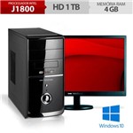 Assistência Técnica e Garantia do produto Computador Neologic NLI53539 Dual Core J1800 4GB Ram 1TB + Monitor 18,5" Windows 10