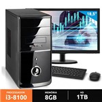 Assistência Técnica e Garantia do produto Computador Neologic Nli81066 Intel Core I3-8100 8gb 1tb + Monitor 18,5
