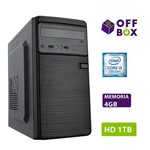 Assistência Técnica e Garantia do produto Computador OFFBOX Home 4000, Intel Core I3- 7100 Kaby Lake, HD 1TB, 4GB DDR4, FreeDos