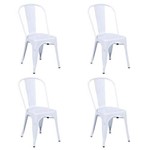 Assistência Técnica e Garantia do produto Conjunto 04 Cadeiras Iron Tolix - Branca