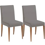 Assistência Técnica e Garantia do produto Conjunto 2 Cadeiras Flox – Tremarin - Nogal / Cinza