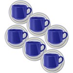 Assistência Técnica e Garantia do produto Conjunto com 6 Xícaras de Chá Reta 200ml com Píres Donna Elis - Biona