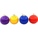 Assistência Técnica e Garantia do produto Conjunto de Bolas Acetinadas, 8 Cm, 4 Unidades - Christmas Traditions