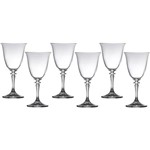 Assistência Técnica e Garantia do produto Conjunto de Taças para Vinho Tinto Kleopatra 290ml Cristalina 6 Peças - Rojemac