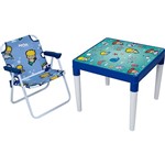 Assistência Técnica e Garantia do produto Conjunto Infantil Mesa + Cadeira Atlantis Maremoto - Mor