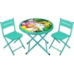 Assistência Técnica e Garantia do produto Conjunto Mesa Infantil para Crianças com 02 Cadeiras Dobráveis
