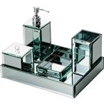 Assistência Técnica e Garantia do produto Conjunto para Banheiro Prestige Bon Gourmet - 5 Peças Espelho