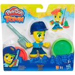 Assistência Técnica e Garantia do produto Conjunto Play-Doh Town com Figura Polícia - Hasbro