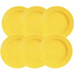 Assistência Técnica e Garantia do produto Conjunto Pratos Fundos Scalla Standard 6 Unidades Amarelo Lima