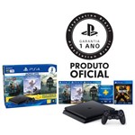 Assistência Técnica e Garantia do produto Console Playstation 4 Slim 1TB Hits Bundle + Controle Dualshock 4 Preto + 4 Jogos - PS4