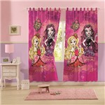 Assistência Técnica e Garantia do produto Cortina Infantil Estampada Ever After High com Passante 1,50mx2,20m - Lepper