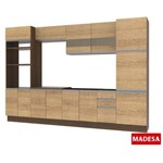 Assistência Técnica e Garantia do produto Cozinha Compacta 6 Peças Glamy Madesa Rustic/Saara