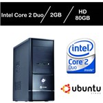 Assistência Técnica e Garantia do produto CPU Core 2 Duo 2GB HD 80 - Linux