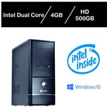 Assistência Técnica e Garantia do produto CPU Dual Core 4GB - HD 500 - Windows 10