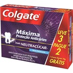 Assistência Técnica e Garantia do produto Creme Dental Colgate Máxima Proteção Anticáries - Leve 3 Pague 2 Mais Neutraçúcar 70g