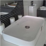 Assistência Técnica e Garantia do produto Cuba de Apoio para Banheiro Jacuzzi Great Abaco 60cmx40cmx10cm Branco