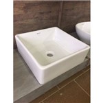 Assistência Técnica e Garantia do produto Cuba de Apoio Porcelana Cerâmica Branca para Banheiro MP 7307 Manplex