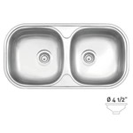 Assistência Técnica e Garantia do produto Cuba Retangular em Aco Inox Acetinado 78x40cm com Valvula 2c 34 Bs