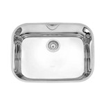 Assistência Técnica e Garantia do produto Cuba Retangular em Aco Inox Alto Brilho 48x34cmcom Valvula 48 Bl