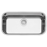 Assistência Técnica e Garantia do produto Cuba Retangular Tramontina em Aco Inox Alto Brilho 56x34cm 56 Bl com Valvula