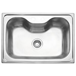 Assistência Técnica e Garantia do produto Cuba Sobrepor Tramontina Aco Inox Acetinado 68x50cm Lixeira Embutir 5l Tabua Madeira Dosador de Saba