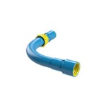 Assistência Técnica e Garantia do produto Curva Dn 50mm Pn 80 para Tubo de Irrigação Azul Engate Rosca de 2 Polegadas