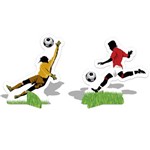 Assistência Técnica e Garantia do produto Decoração de Mesa Apaixonados por Futebol C/ 8uni - Festcolor