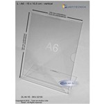 Assistência Técnica e Garantia do produto Display ou Porta Folha L em Acrílico A6 (10x15cm)