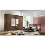 Assistência Técnica e Garantia do produto Dormitório Casal Dali, 2 Portas Espelhadas - Móveis Rufato - Café - Móveis Bom de Preço -