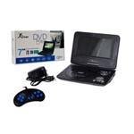 Assistência Técnica e Garantia do produto DVD 7 Portátil com Game,Leitor Sd Card,USB, Rádio Fm Kp-D114
