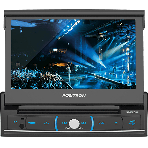 Assistência Técnica e Garantia do produto DVD Player Automotivo Pósitron SP6320BT Tela7" Entrada USB Cartão SD Card Bluetooth