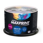 Assistência Técnica e Garantia do produto DVD+R DL Printable Maxprint 8.5GB/240min 8x (Dual-Layer) (Bulk C/ 50)